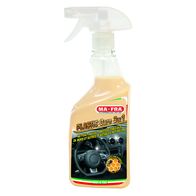Kunstoffpflegespray 3in1