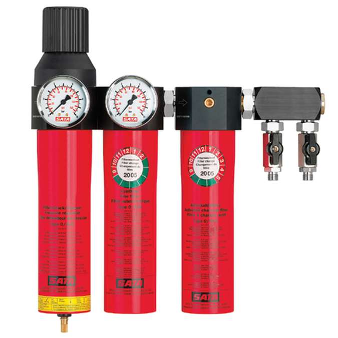 Feinfilter + Aktivkohleeinheit