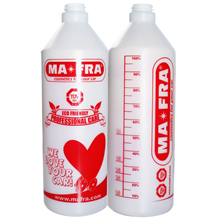 Bottiglia per la cura professionale