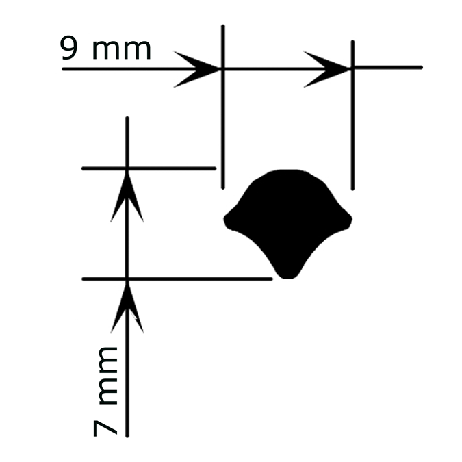 Modanatura di riempimento