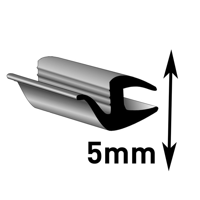 Profilo sottovetro universale