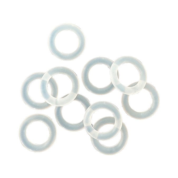 Sigillo trasparente, 10x3mm, 10 pcs