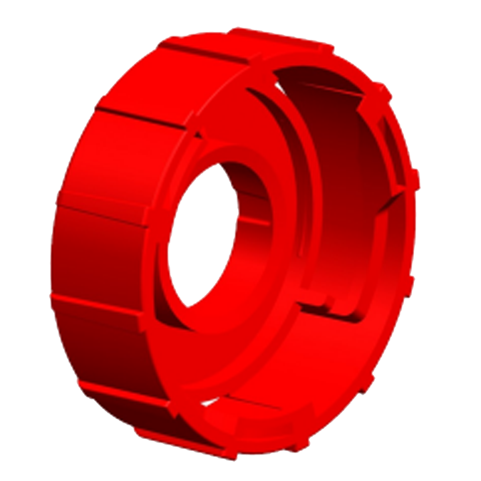 tappo rosso per PowerCure pistola